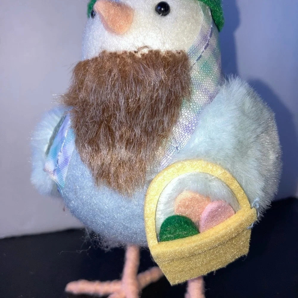 Plush Easter Chick with Green Felt Hat and Basket Target 2023